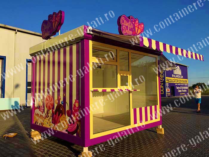 containere magazin cofetarie Giurgiu
